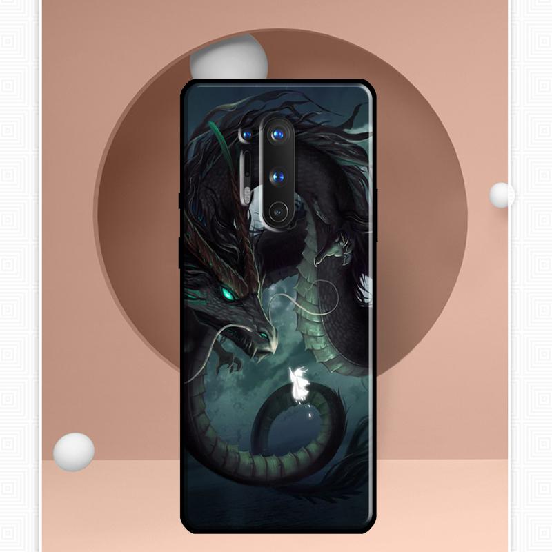 Dragon Cool Art Case For OnePlus 11 10 9 Pro 8T 9RT 10T Ace OnePlus Nord N10 N100 N20 2T CE 2 Lite Cover