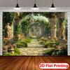 1Pcs Ancient Greek Arch Garden Stone Pillars Decoration Background Historic Backdrop Decorations For Photo Studio Booth Party
