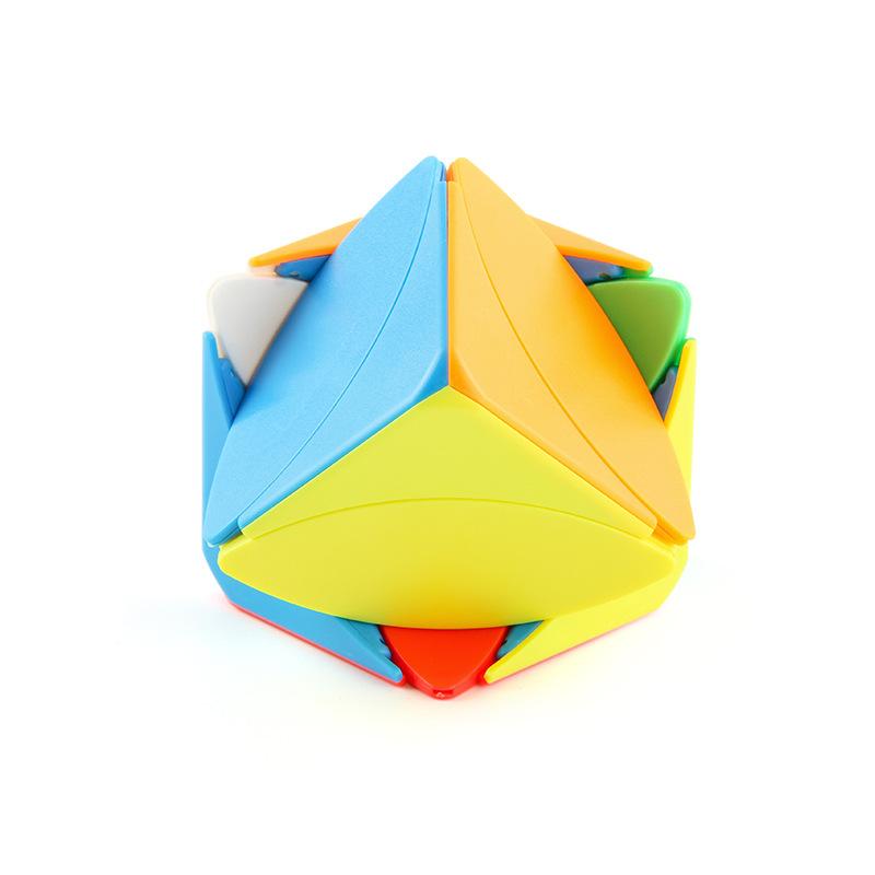 Children'S Science And Education Puzzle Maple Leaf Special-Shaped Rubik'S Cube, Beginner Competition Smooth 5.5Cm Rubik'S Cube Toy
