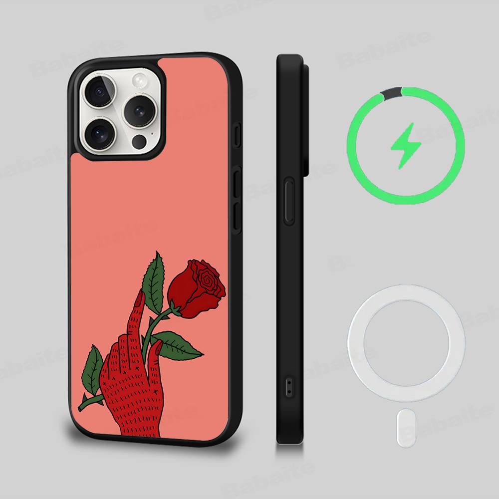 Polly Nor Print Magnetic Phone Case For IPhone 17 Pro Max 16 15 14 Plus 13 12 11 Pro Max For Magsafe Cover