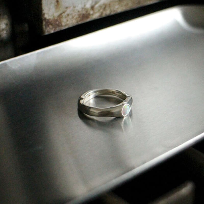 RACY Opal Silver Ring