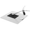 Flat Paper Towel Holder Stainless Steel Business Name Card Clip Decoration Office Supplies