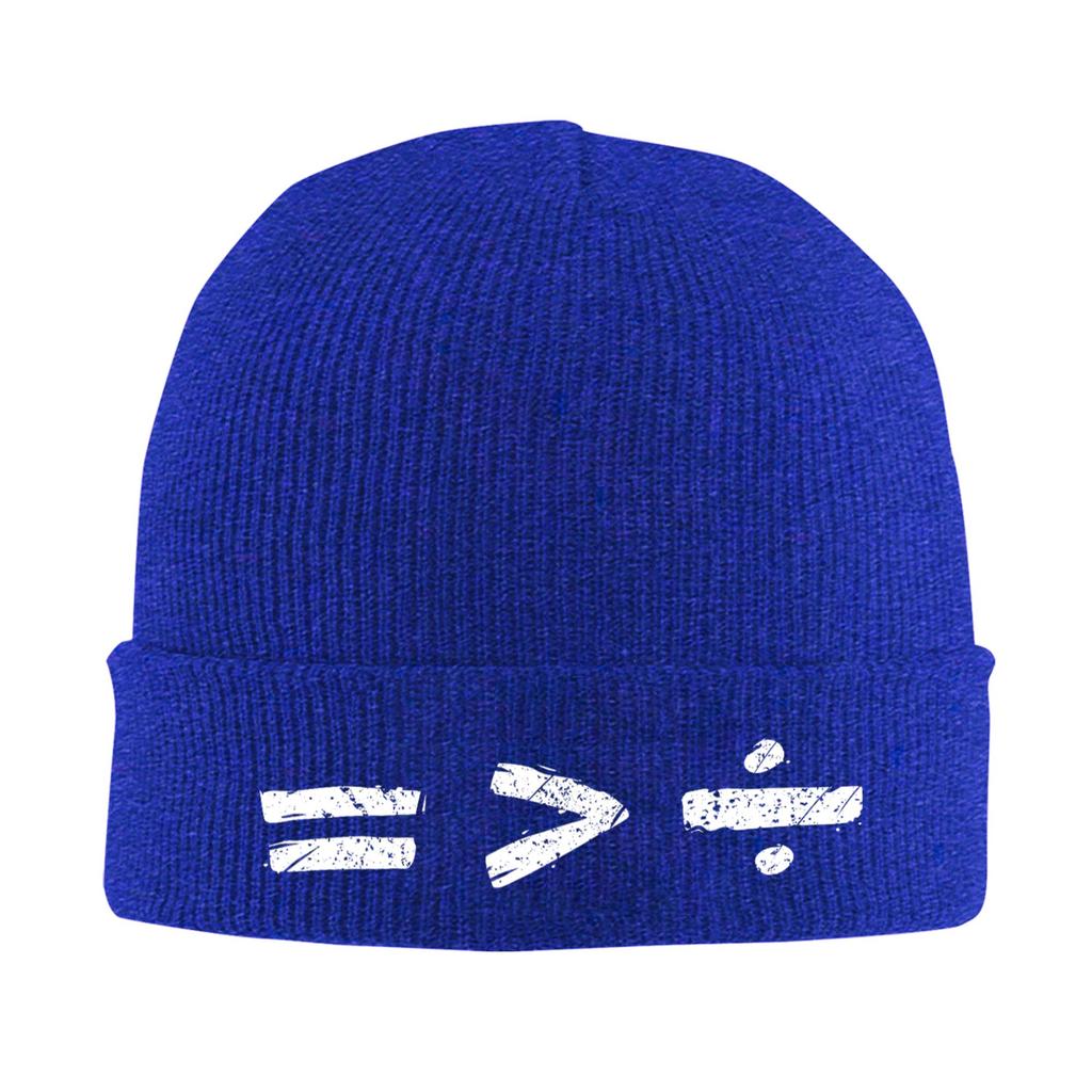Equality Is Greater Than Division Black History Month Beanie Hats Bonnet Hats Unisex Women Knitted Hat Autumn Winter Head Wrap Caps
