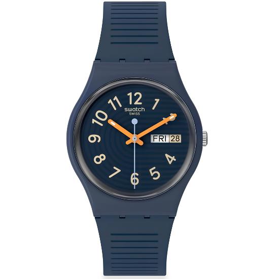 

МОДНЫЕ ЛИНИИ НОЧЬЮ SO28I700 Синий [Swatch] Часы, синий