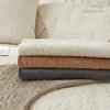 Non-Slip Sofa Cushion Cover Couch Towel for Living Room Quilted Plush Backrest Armrest Cover Universal for All Seasons
