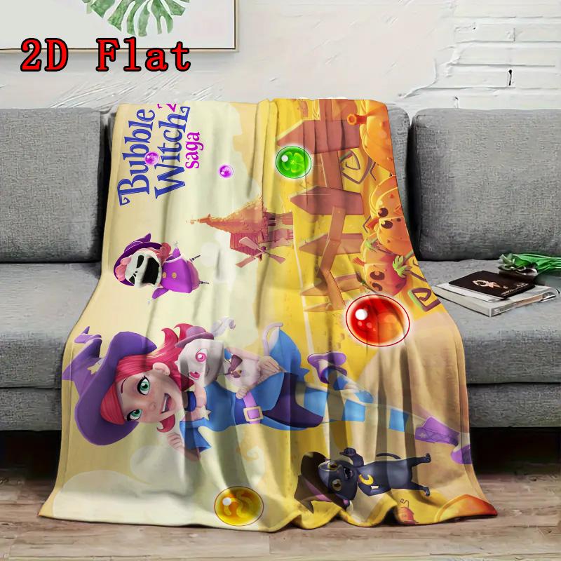 Stella 2D Flat Pattern Flannel Blanket High quality All Seasons Warmth and Comfort Perfect for Christmas Gifts.261018412DMT