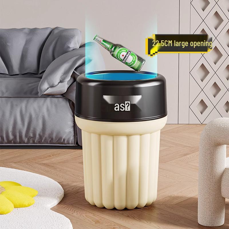 Luxury Large Capacity Trash Can for Home, Kitchen, Office & Bathroom - 2025 Model