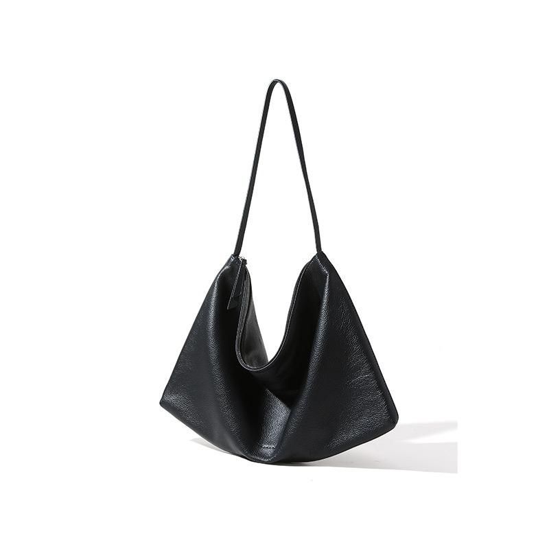 Genuine Leather Women's Bag Fashionable Underarm Bag Large-capacity Tote Bag