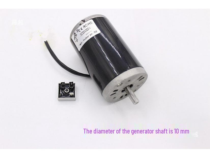 220V 550W High-Power Permanent Magnet DC Generator - Wind, Hydro & Manual Pedal Compatible