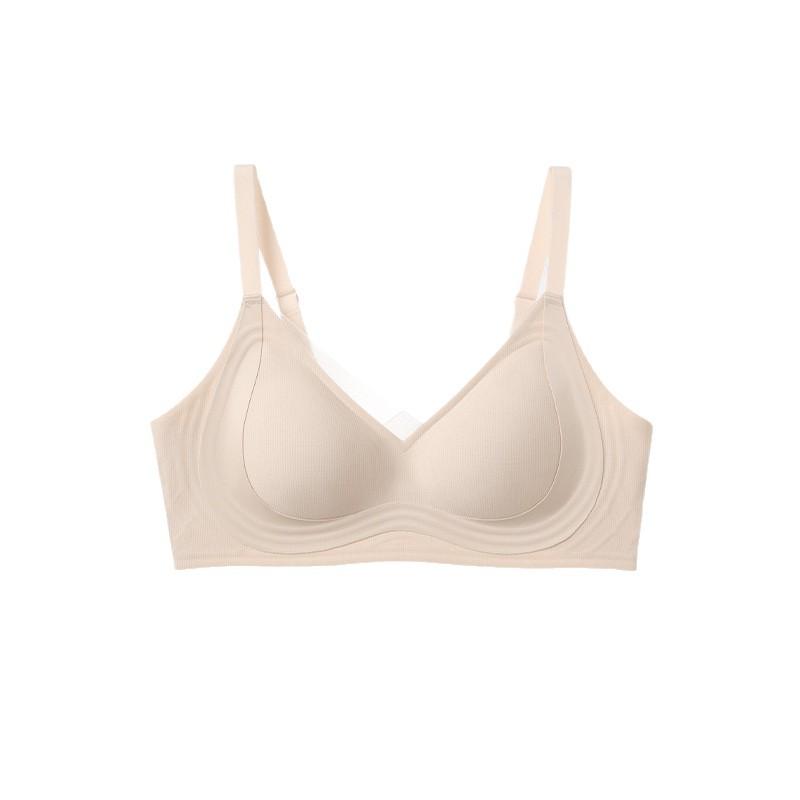 Underwear women's small breasts gather and close secondary breasts, anti-sagging and seamless soft support, upper support, pull sports bra new