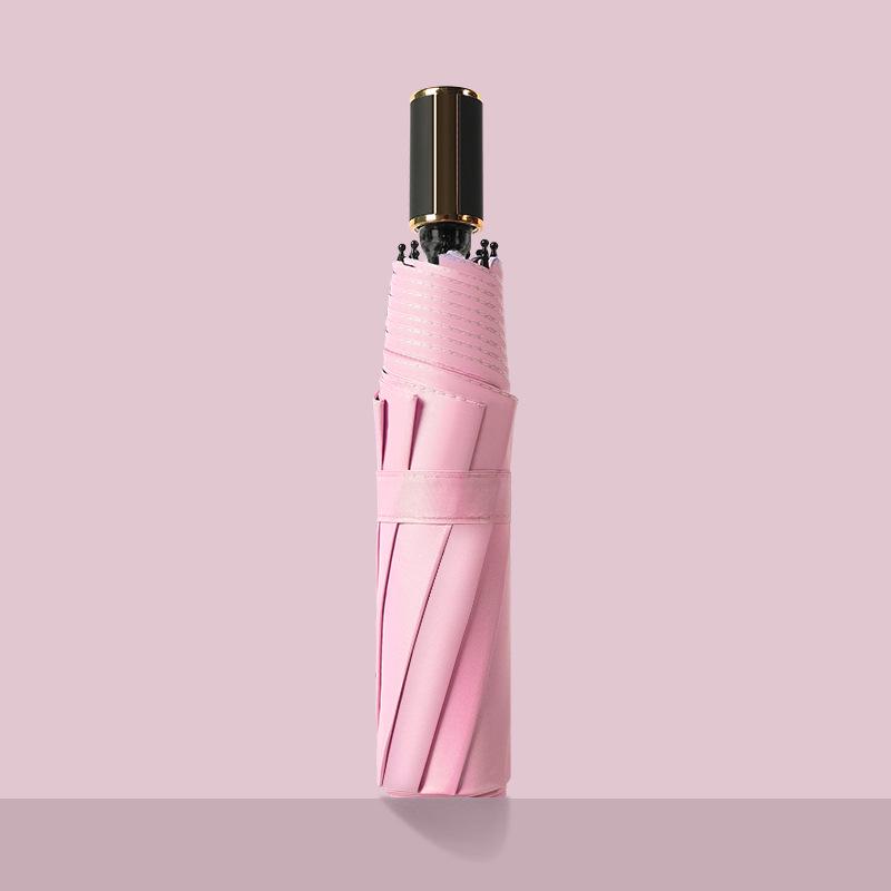 Luxury Fully Automatic Folding Umbrella for Women & Men - Sunshade, Sunscreen, and Business Advertising Parasol.