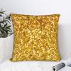 Glitzer Gold Kissenbezüge Retro Trendiger Kissenbezug Für Sofa Heimdeko Bequemer Kissenbezug