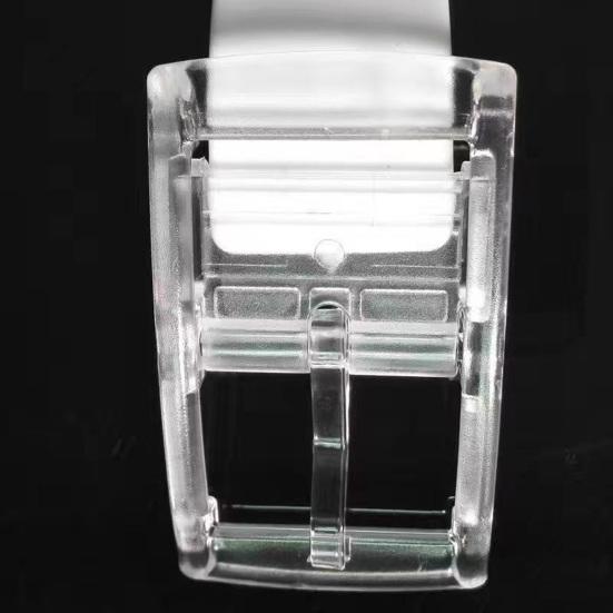 Waist Belt Adjustable Perfume Smell No Metal Prepunched Pin Buckle Everyday Wear Candy Color Women Men Silicone Waistband for Daily Life