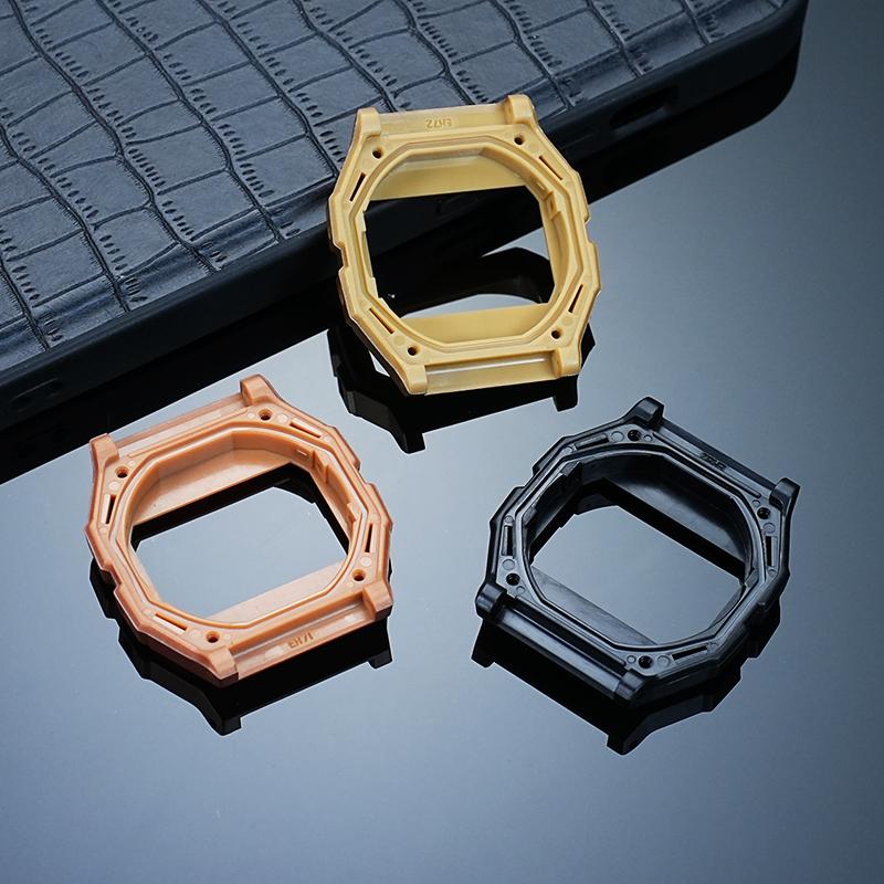 Accesorii Carcasă Ceas F91 Kit Modificare Pentru Casio F-91WM F-91WS F91W Carcasă de Înlocuire Rășină Bezel Silicon Curea Ceas Negru Bărbați Femei