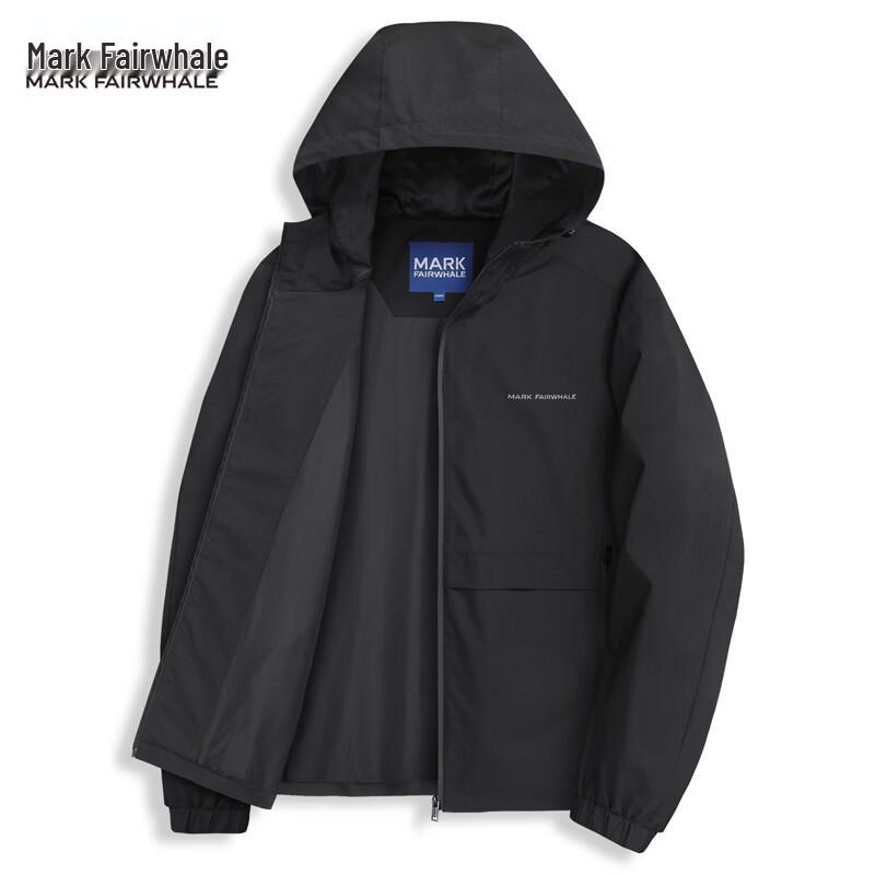 Mark Fairwhale Men's Windproof Hooded Workwear Jacket