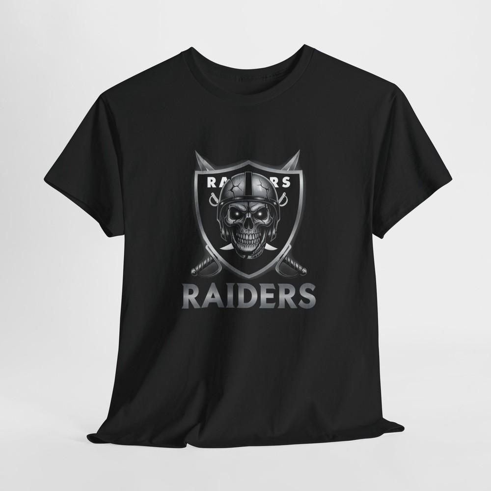 Unisexové tričko Las Vegas Raiders - Tričko pro fanoušky Raiders, Tričko na americký fotbal NFL, Sportovní tým