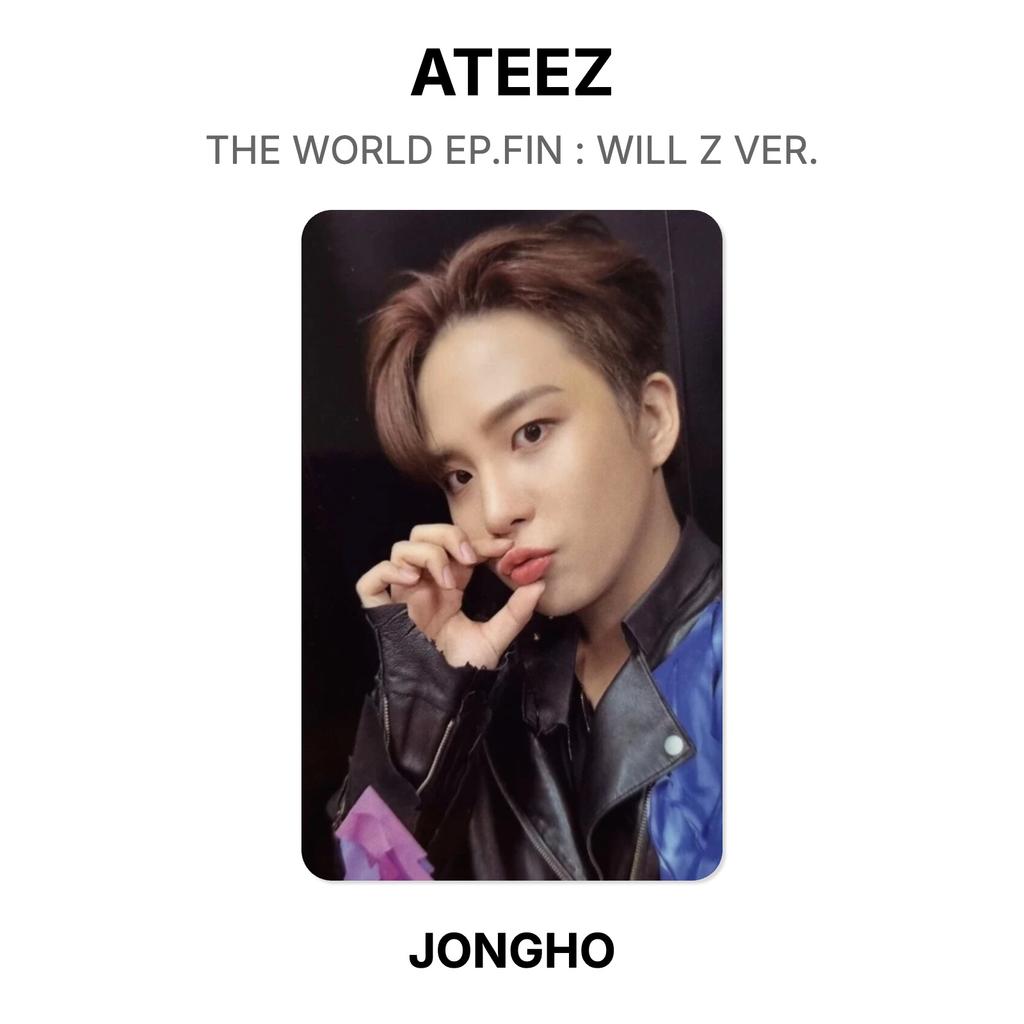 ATEEZ DIE WELT EP.FIN : WIRD Z VER. Offizielle Fotokarte