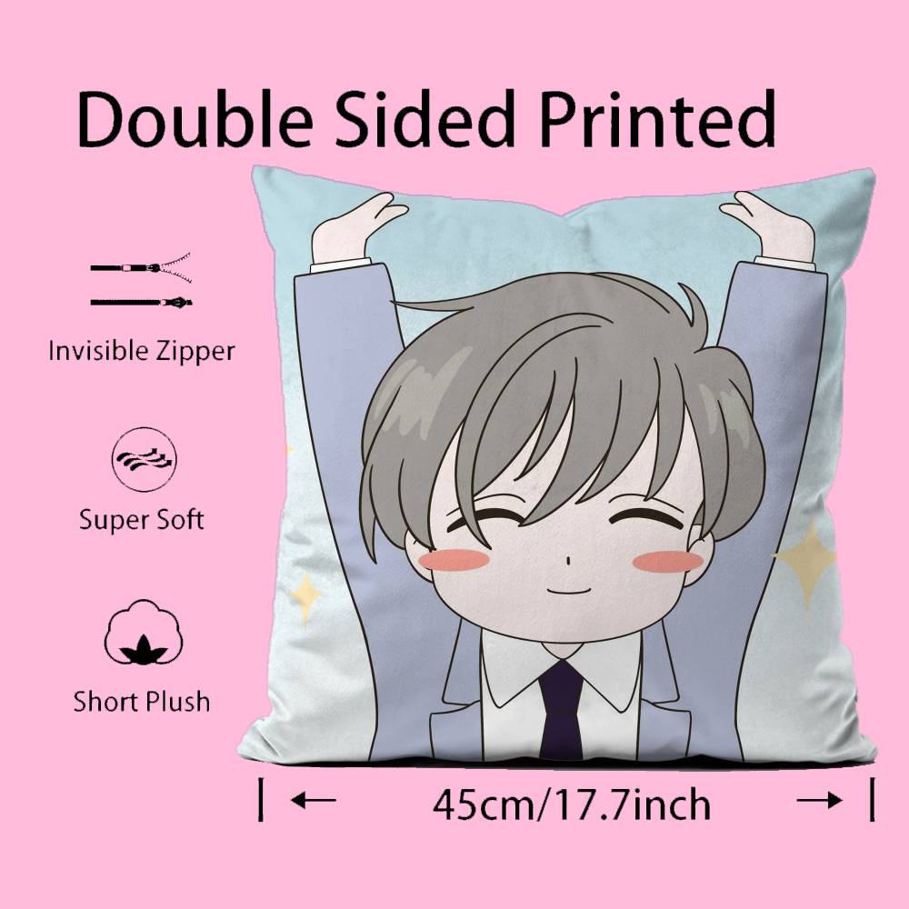 Cartoon Anime C-Cardcaptor S-Sakura Pillow Case pattern printing pillowcase living room sofa cushion cover bedroom room decor
