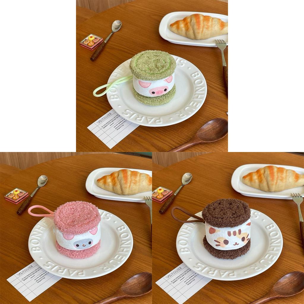 Cute Animal Plush Coin Purse With Chocolate And Strawberry Filling For Kids And Adults