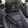 Soft Car Seat Belt Shoulder Pads Safety Headrest Neck Pillow Suit For Mercedes Benz A B C E S Class CLA CLS SLK GLA GLC GLB GLK