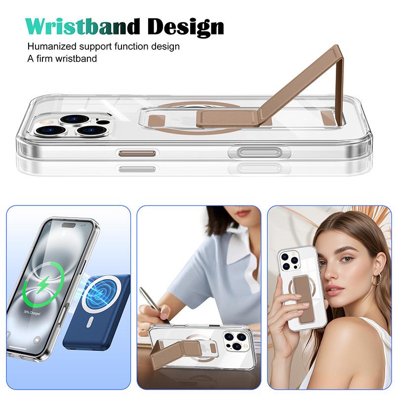 17 Applicable iPhone16promax wristband bracket 16 Apple 17pro mobile phone case 17promax protective case