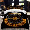 Nautical Series Duvet Cover Set Queen Calico Twin Size Comforter Bedding Set Single Complete Set Teens Adults Microfiber Single
