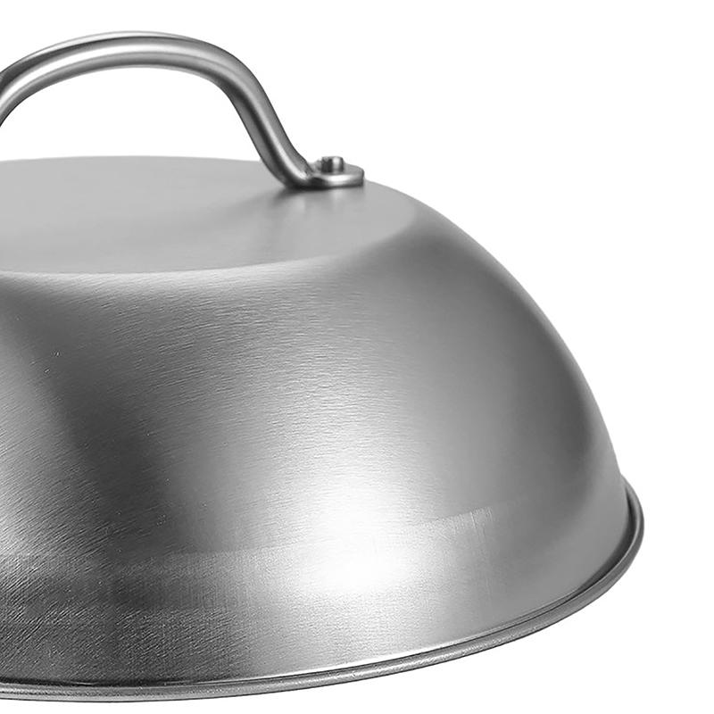9palcový kryt stěrky z nerezové oceli na troubu, perfektní příslušenství k grilovacím nástrojům pro venkovní kempování, pikniky a návrat do školy