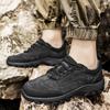 Men Hiking Shoes Climbing Sneakers Outdoor Men Trekking Mountain Athletic Casual Sports Work Shoes Breathable Sole Maillard Styl