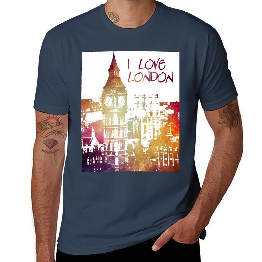 I love London TShirt Lightweight Casual Summer TShirt