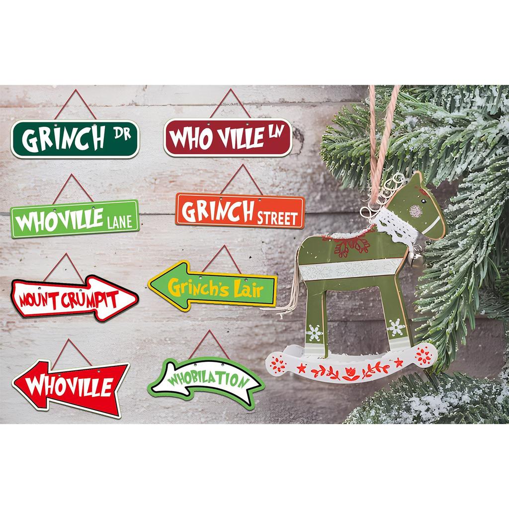 Christmas Tree Decorations - 16Pcs  Christmas Tree Hanging Ornament Holiday Xmas  Ornaments  Christmas Decorations Decor Home Indoors