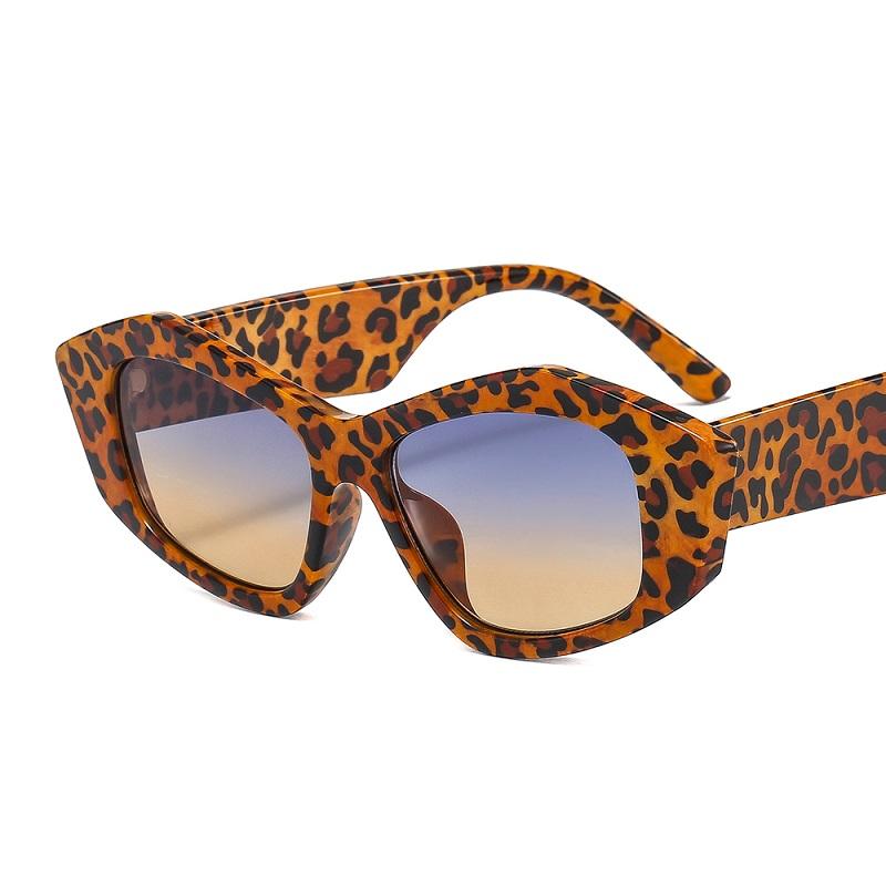 Latest Stylish Cat-Eye Sunglasses Women Men Gradients Lens Leopard Zebra Pattern Stylish Classic Casual Sun Glasses UV400 Protection Eye Wear