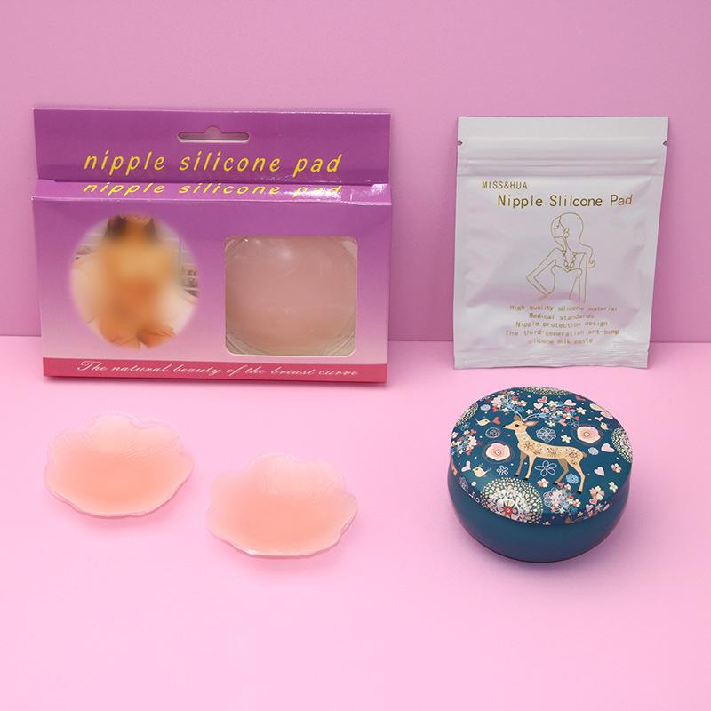 Unsichtbare nahtlose Silikon-Nippelabdeckungen - Anti-Wölbung, Atmungsaktiv, Dünn, für Hochzeitskleider & Sommerbekleidung