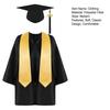 2026 Kids Graduation Gown Set 3-Piece Set Kindergarten PhD Cap And Gown for Photo Shoot Graduation Ceremony Outfit