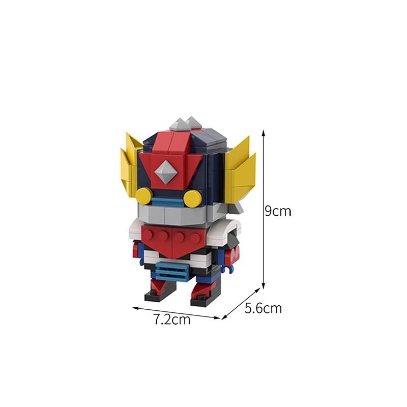 

Creative Anime Character Robot Goldoraked Building Block MOC Vajra Warrior Mecha Model DIY Children s Assembly Toy Birthday Gift PDF Manual