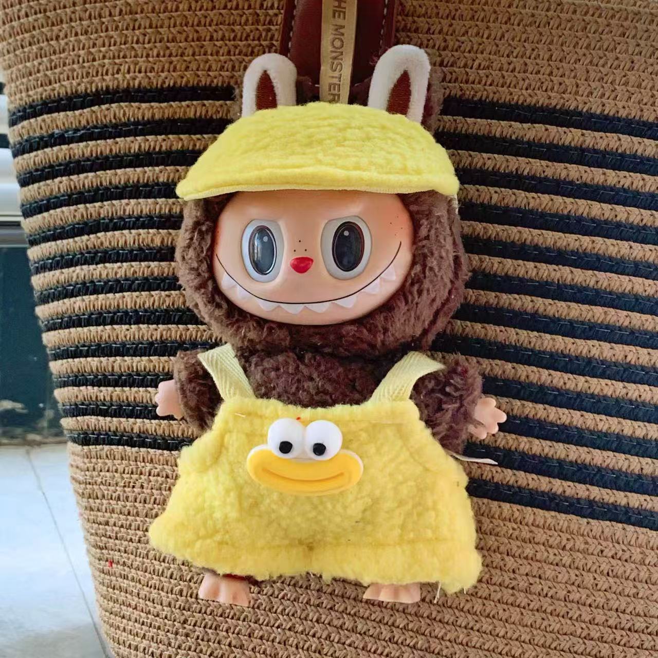 

Одежда для кукол 17 см, Виниловые украшения для кукол, Холщовая одежда, Одежда-подвеска Лабубу, Детская одежда, Платья, Комбинезоны, Сменная одежда Pack of 1