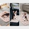 Polyester Fabric Washable Dog Urine Pad Leak Resistant Leak Proof Pet Mat  House Training