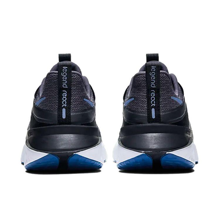 Nike Legend React 2 Gridiron Mountain Blue Unisex Sneakers Black Gunsmoke AT1368-006