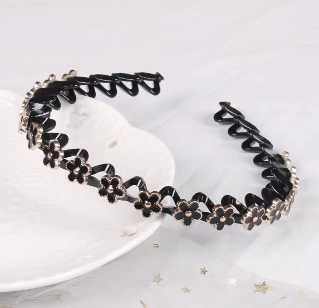 Broken Hair Organizer Lazy Person Hair Clip Broken Bangs Pearl Hairpin Wavy Headband Wash Face Fashion Trends