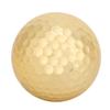 Sparkly Golf High Practice Pack of 4 Electroplated, Gold-Plated Balls, Visibility, Balls,