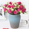 1 Bouquet Fake Flowers Charming Long-lasting 5 Heads Realistic Artificial Hydrangea Bouquet Garden Supplies
