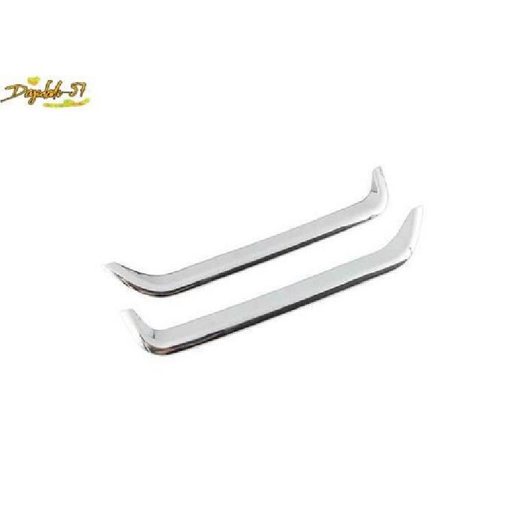 For Cadillac XT4 -2024 ABS Chrome Rear Fog Light Lamp Cover Trim 2PCS Set