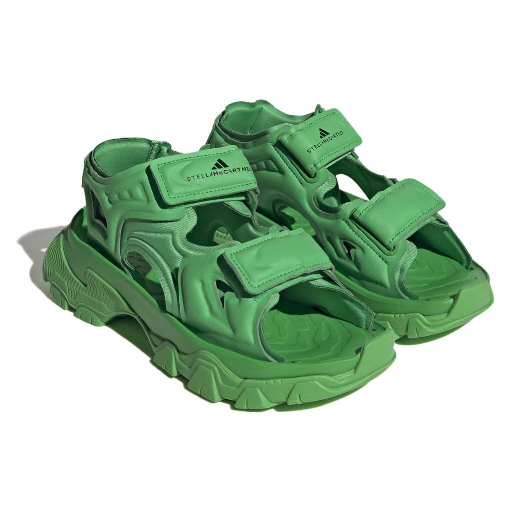 New Adidas Stella McCartney X Women's Hika Outdoor Sandal 'Rich Green' HP6320