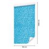Turquoise and celadon glitter wallpaper for living room and bedroom 50x1000