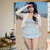 Vintage Beach Girl Metal Tin Sign Retro Wall Art Decor for Living Room Xin