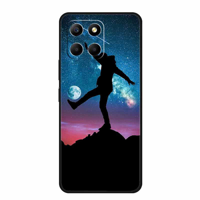 Phone Case For Honor X7d 5G 2025 Back Cover Case X 7 D Shockproof Black Silicone Soft Coque For Honor 400 Smart Play 10T 5G Case