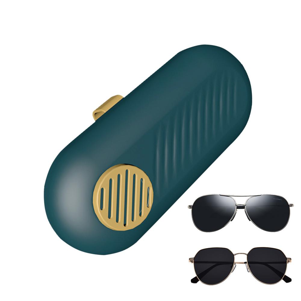 Car Glasses Holder Glasses Holder Storage Box Visor Car Organizer Eyeglasses Storage Box Sunglasses Travel Case Auto Interior