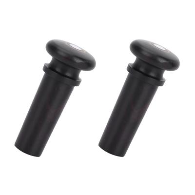2Pcs Alta Qualidade Jujuba Madeira Violino Rabo Endpin Instrumento Musical Acessórios(Tipo A)