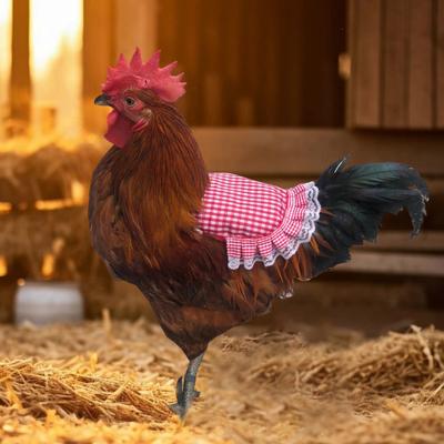 Hühnersattel für Hennen Wasserdichte Hühnersattelschürzen Verstellbare Hühnerweste Jacke für Geflügel Rückenfederschutz