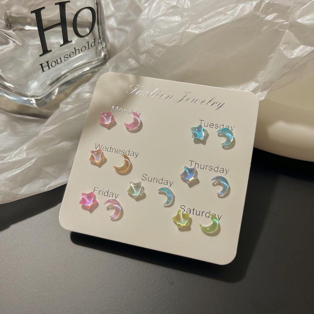 Elegant Pearl Earring Set: Niche 925 Silver Butterfly & Four-Leaf Clover Studs for Women