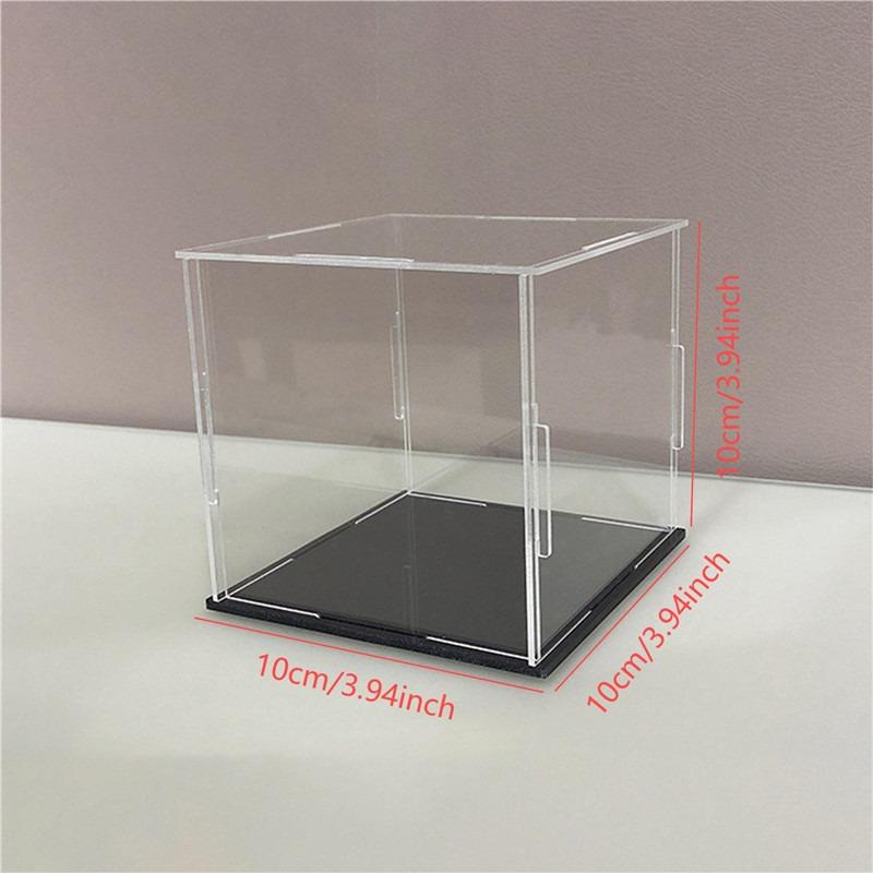 Przezroczysta Akrylowa Witryna Pyłoszczelna Kolekcje Montowana Witryna Samochodzik Mini Figurki Model Przechowywanie Organizer Pudełko Niespodzianka